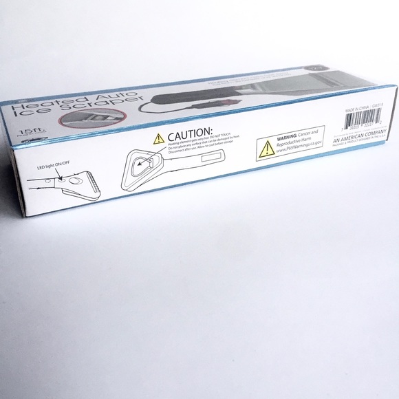 Heated Ice Scraper Car Windshield Snow Removal Flashlight Corded Christmas Gift - Picture 11 of 12